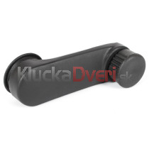 Kľučka okna Renault Laguna 93-07 sivá