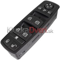 Ovládanie vypínač sťahovania okien, zrkadiel Mercedes A-Trieda A1698206710