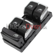 Ovládanie vypínač sťahovania okien Audi A5, 8K0959851F