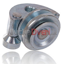 Vozík, pánt bočné posuvné pravé dvere, horný Mercedes BUS 207-410, 77-96