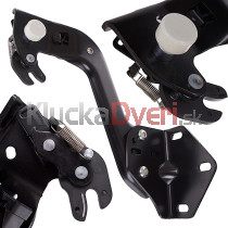 Vozík, pánt bočné posuvné dvere pravé, dolný MAN TGE od 2017