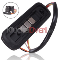 Kontakt bočné posuvné dvere Renault Trafic II od 2001, 3 piny