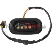 Kontakt bočné posuvné dvere Nissan NV400 od 2010, 4 piny