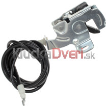 Zámok zadných dverí horný H3, pravý + lanko Fiat Ducato 1362413080