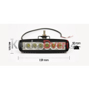 LED Pracovné svetlo 18W, obdlžnik