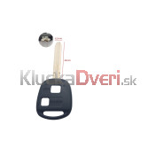 Obal kľúča, holokľúč Toyota Prius, 2 tlačítkový 46 mm a