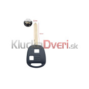 Obal kľúča, holokľúč Toyota Avensis, 2 tlačítkový 50 mm a