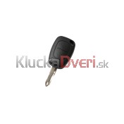Obal kľúča, holokľúč pre Nissan Primastar, dvojtlačítkový, ostrý hrot b
