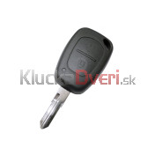 Obal kľúča, holokľúč pre Opel Movano A, dvojtlačítkový a