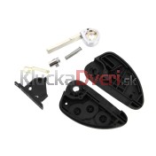 Obal kľúča, holokľúč pre Alfa Romeo Spider, trojtlačítkový b