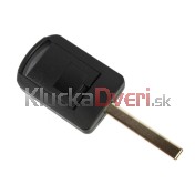 Obal kľúča, holokľúč pre Opel Corsa C, dvojtlačítkový a