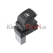 Ovládanie vypínač sťahovania okien Seat Leon II 5ND959855, chróm