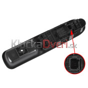 Ovládanie vypínač sťahovania okna Peugeot 307, 96351625XT a