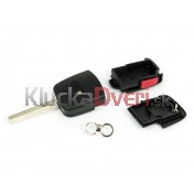 Obal kľúča, holokľúč, trojtlačítkový  pre Audi A2