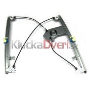 Mechanizmus sťahovania okien Renault Clio 05-09, 4 dverová, pravý predný