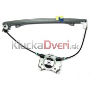 Mechanizmus sťahovania okien Renault Clio 98-11, 4 dverová, ľavý predný