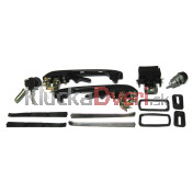 Sada zámkov, 3x kľúč VW Golf II, komplet