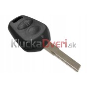 Obal kľúča, holokľúč pre Porsche Boxter, 2 tlačítkový