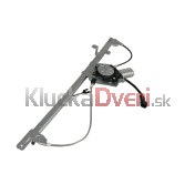 Mechanizmus sťahovania okien s motorčekom, predný ľavý Citroen Jumper 