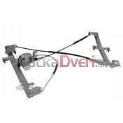 Mechanizmus sťahovania okien Citroen Berlingo I 95 - 08 predný, pravý, s motorčekom 9222G1
