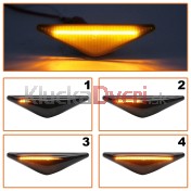 Smerovka bočná LED pravá+ľavá dymová dynamická Ford Focus I 1063835 a
