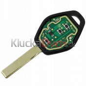 Obal kľúča, holokľúč pre BMW rad 7 E38, 3-tlačítkový, s elektronikou b