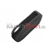 Silikonový obal, púzdro kľúča, čierny pre Citroen Jumper b