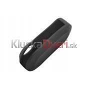 Silikonový obal, púzdro kľúča, čierny pre Fiat Linea b