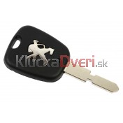 Obal kľúča, holokľúč pre Peugeot Partner, dvojtlačítkový a