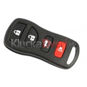 Obal kľúča, holokľúč pre Nissan X-Trail, štvortlačítkový