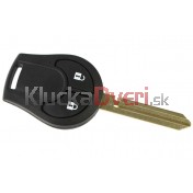 Obal kľúča, holokľúč pre Nissan Micra K13, 2-tlač.
