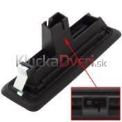Kľučka, mikrospínač, zadných kufrových dverí Škoda Roomster 5E0827566 a