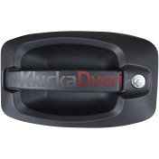 Kľučka dverí vonkajšia zadné dvere, vložka zámku, 2x kľúč Fiat Ducato od 2006