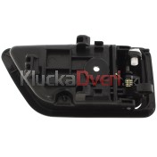 Kľučka dverí vnútorná pravá Hyundai Getz, čierna 02-10 a