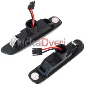 Smerovka bočná LED pravá+ľavá dymová dynamická BMW rad 3 E46, 99-07 b