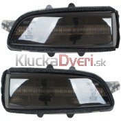 Smerovka do spätného zrkadla dynamická dymová LED ľavá + pravá Volvo C30 30716697