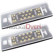 LED Osvetlenie ŠPZ 2 ks sada Fiat Panda od 2003