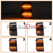 Smerovka bočná LED pravá+ľavá dymová dynamická Citroen Jumper 6325H0 a