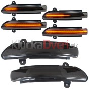 Smerovka bočná LED pravá+ľavá dymová dynamická Mercedes CLS -Trieda 04-10 b
