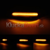 Smerovka bočná LED pravá+ľavá dymová dynamická Mercedes CLS -Trieda 04-10 e