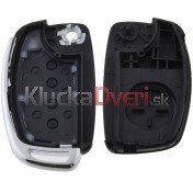 Obal kľúča, holokľúč pre Hyundai I10, I20, IX20, I40, štvortlačítkový a