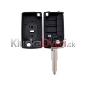 Obal kľúča, holokľúč Peugeot 4007, 4008 2-tlačítkový b