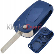 Obal kľúča, holokľúč pre Fiat, dvojtlačítkový 