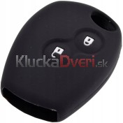 Silikonový obal, púzdro kľúča, čierny pre Dacia Duster, Dokker, Lodgy, Logan, Sandero