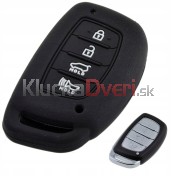 Silikonový obal, púzdro kľúča, čierny pre Hyundai I40 a