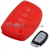 Silikonový obal, púzdro kľúča, modrý pre Hyundai I40 a