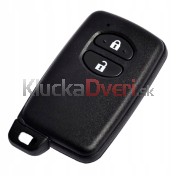 Obal kľúča, holokľúč pre Toyota Prius, dvojtlačítkový s elektronikou 09-14