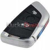 Obal kľúča, holokľúč pre BMW rad X1, X2, X5, X6 trojtlačítkový