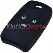 Silikonový obal, púzdro kľúča, čierny pre Honda Accord Civic Jazz