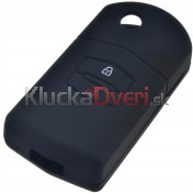 Silikonový obal, púzdro kľúča, pre Mazda 2, 3, 5, 6, RX-8, CX-7 čierny 